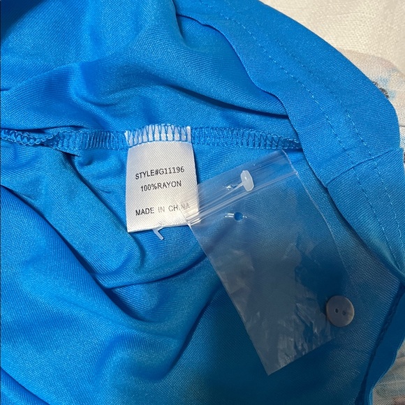 JODIFL Blue Floral Casual Dress - Picture 5 of 5